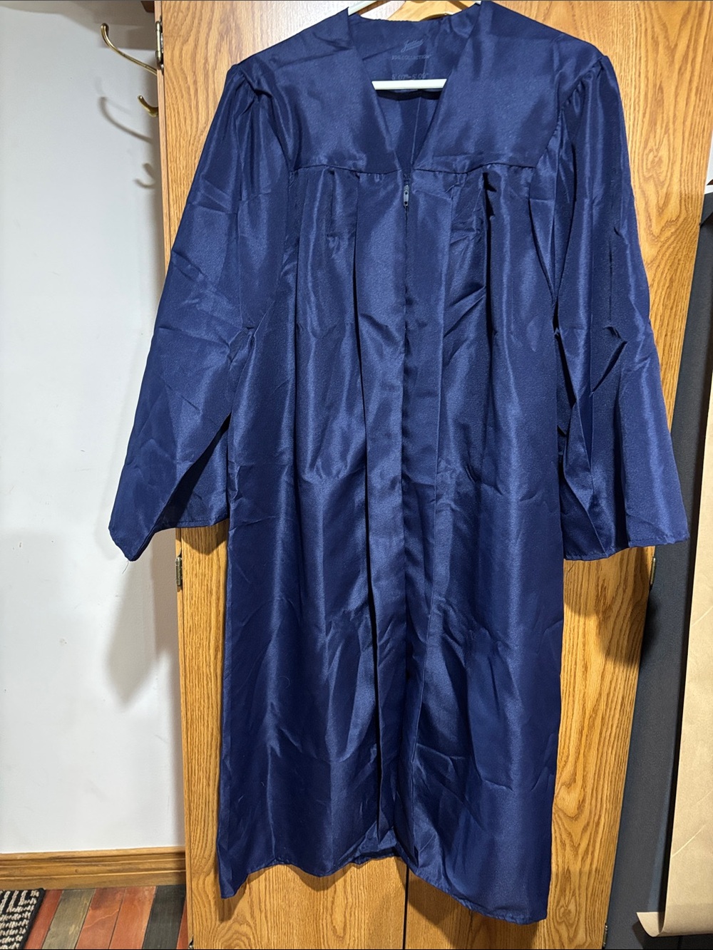 Classic Men's Graduation Gown - Navy